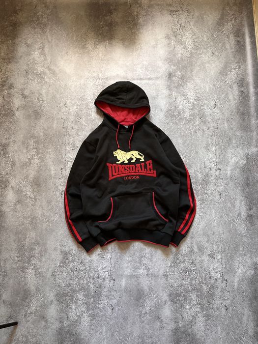 Вінтажне Худі від Lonsdale Casual Big Logo