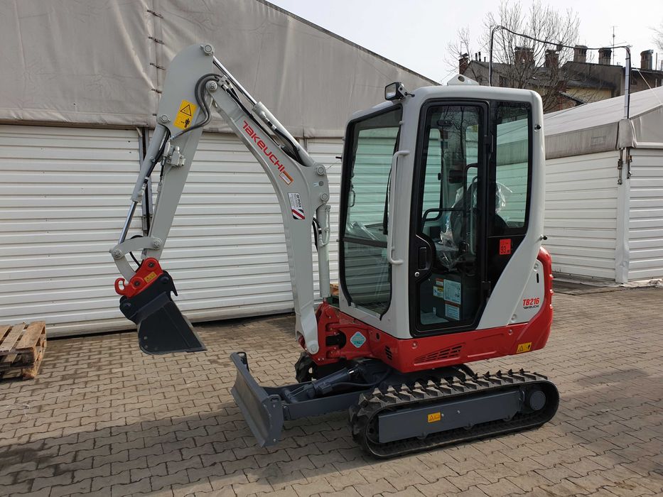 Minikoparka Takeuchi TB216 - 1.8 tony - finansowanie fabryczne!