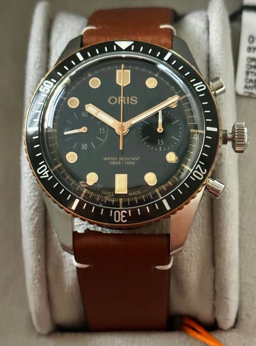 Oris Divers Sixty-Five Chronograph 43mm, Nowy