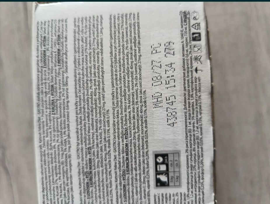 Karma mokra dla kotów Kattovit Diet Gastro 12 x 85 g