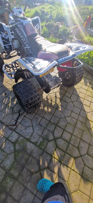 Ltz 400 2 lugares com atrelado rebosov alumínio