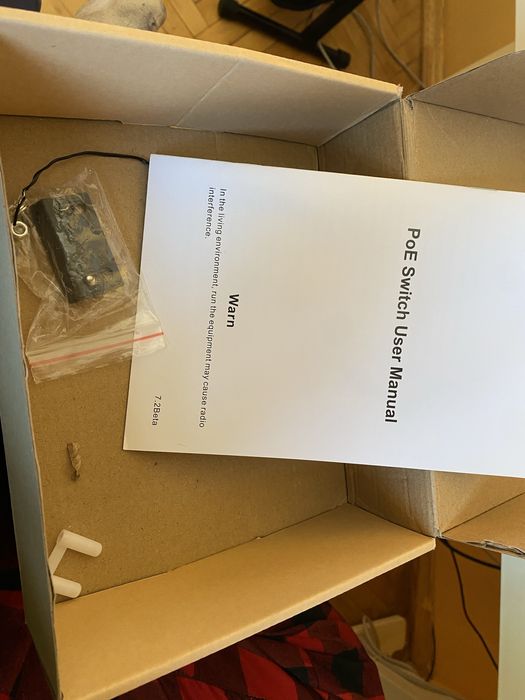 Комутатор PoE 120Вт.