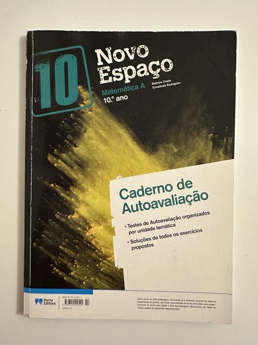 Caderno Prático - Novo Espaço - Matemática A - 10.º Ano