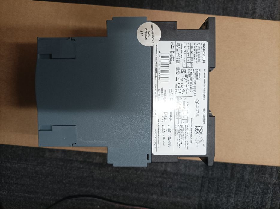 SoftStart Siemens 3RW4028-1BB04 18,5 KkW