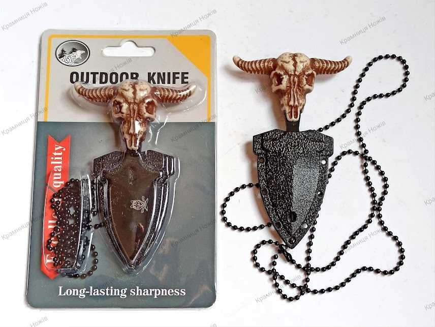 Ніж тичковий тактичний Череп R.A.Knives Wolf Нож шейник тактический ПУШ-ДАГЕР (PUSH DAGGER)
