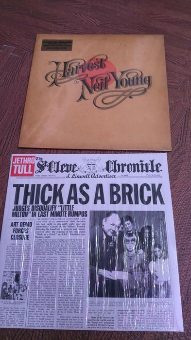 Neil Youn
Harvest
Original Analogue Masters Tapes

Jethro Tull (Intérprete)
Thick As A Brick (180g) (Limited Edition) (Steven Wilson Mix
Novo e Selado