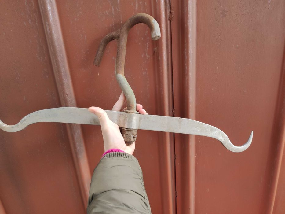 Rozpierak ,hak do półtusz wieprzowych i wołowych