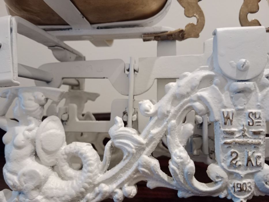 Waga szalkowa Weber & Dähne 2 kg — 1926r