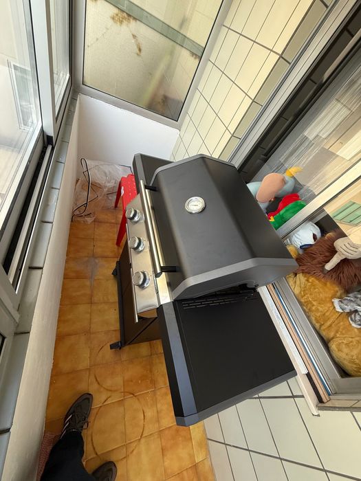 Barbecue churrasqueira a gás com 3 queimadores Naterial Kenton II