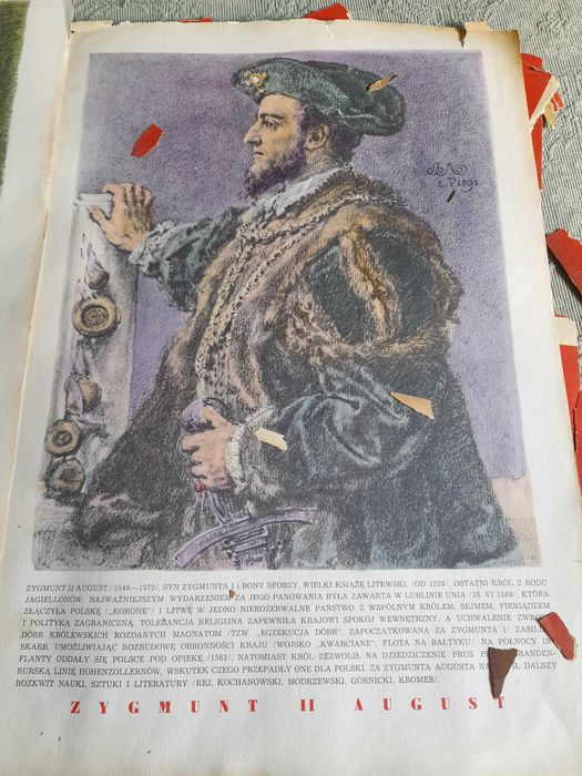 Komplet rycin mistrza Jana Matejki z PRL rarytas wydawniczy antyk