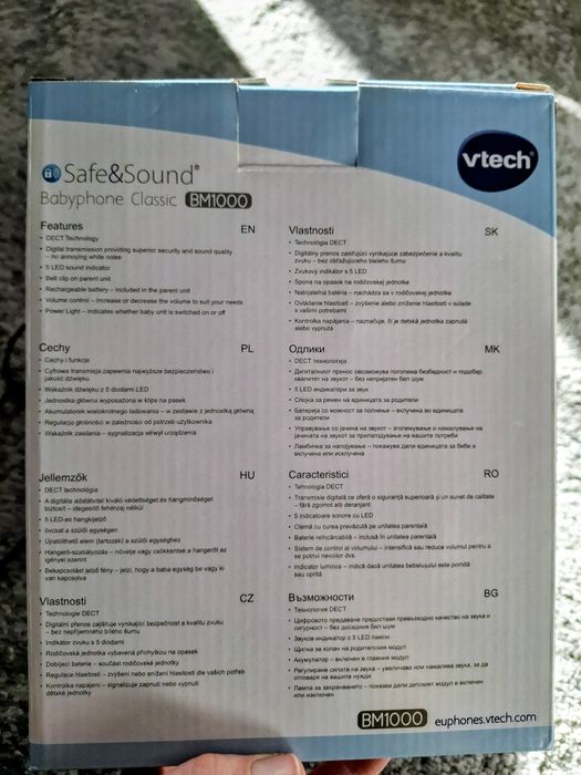 Niania elektroniczna audio VTech BM1000