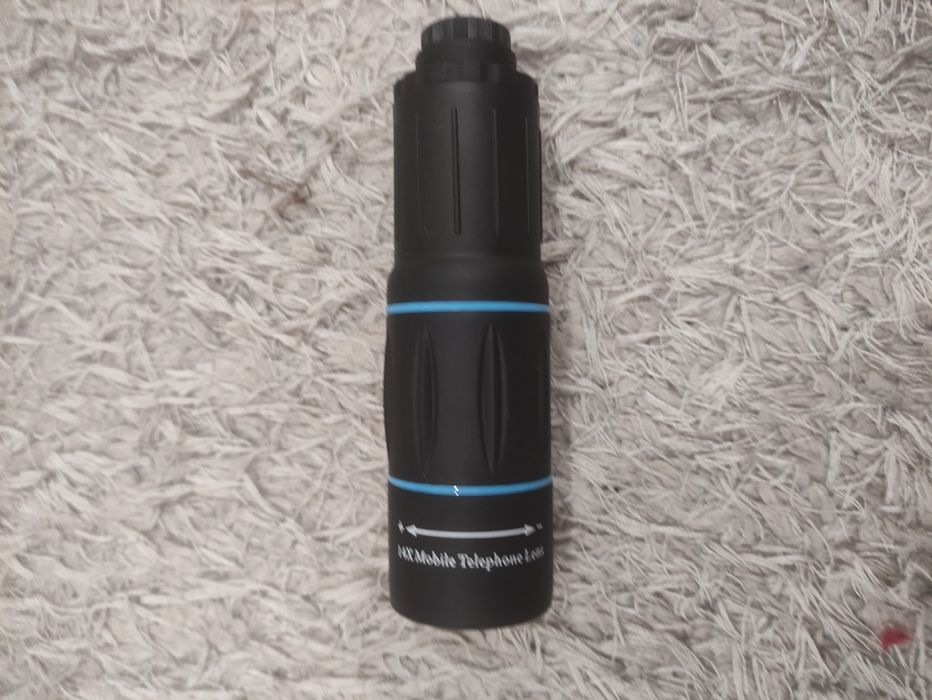 Teleobjetiva + tripé - Novo