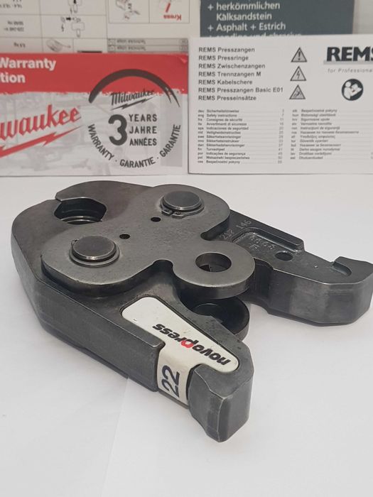 Szczeki MINI Geberit M 28 do prasa hilti milwaukee rothenberger