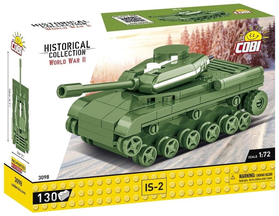 Historical Collection World War II IS-2 pudełko,143x208 mm