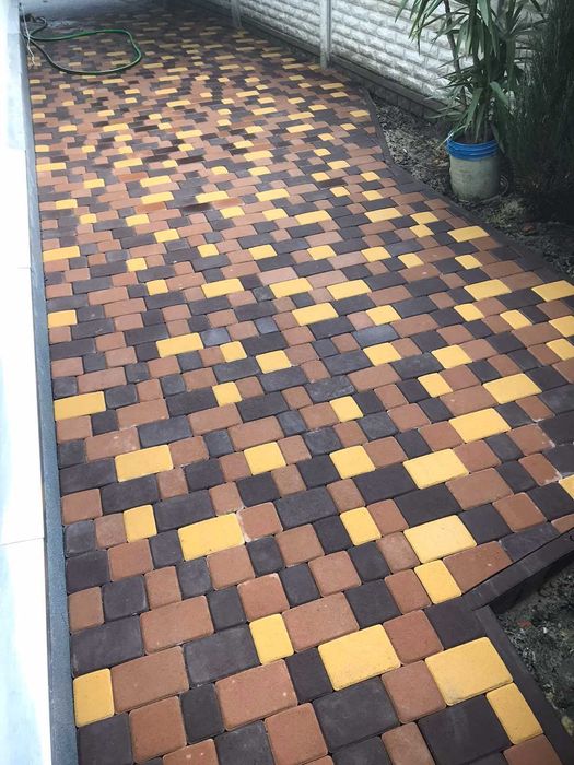 Укладка тротуарной плитки в Харькове и Харьковской области