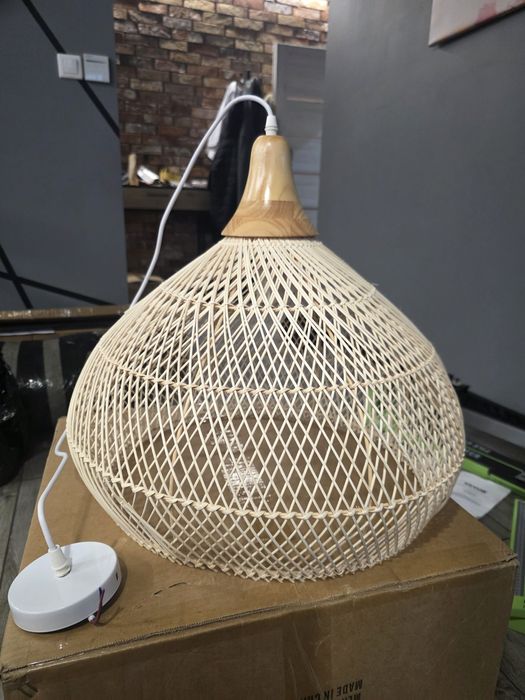 2 lampy wiszące dekoracja średnica 50cm