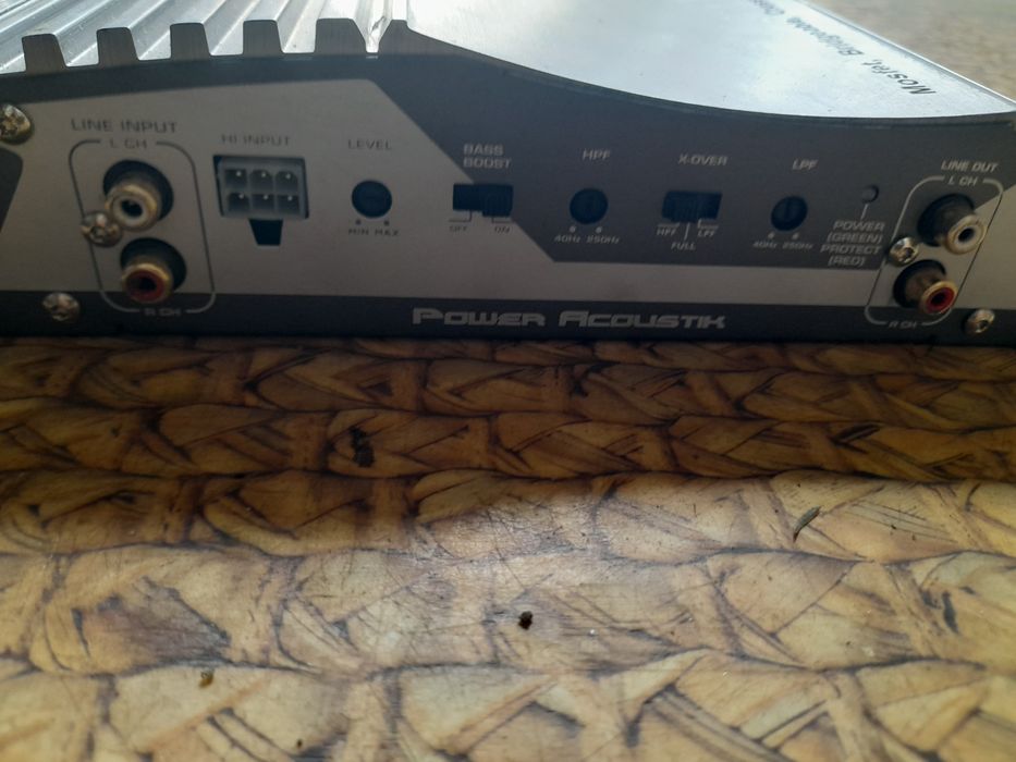усилитель и саб   power acoustik