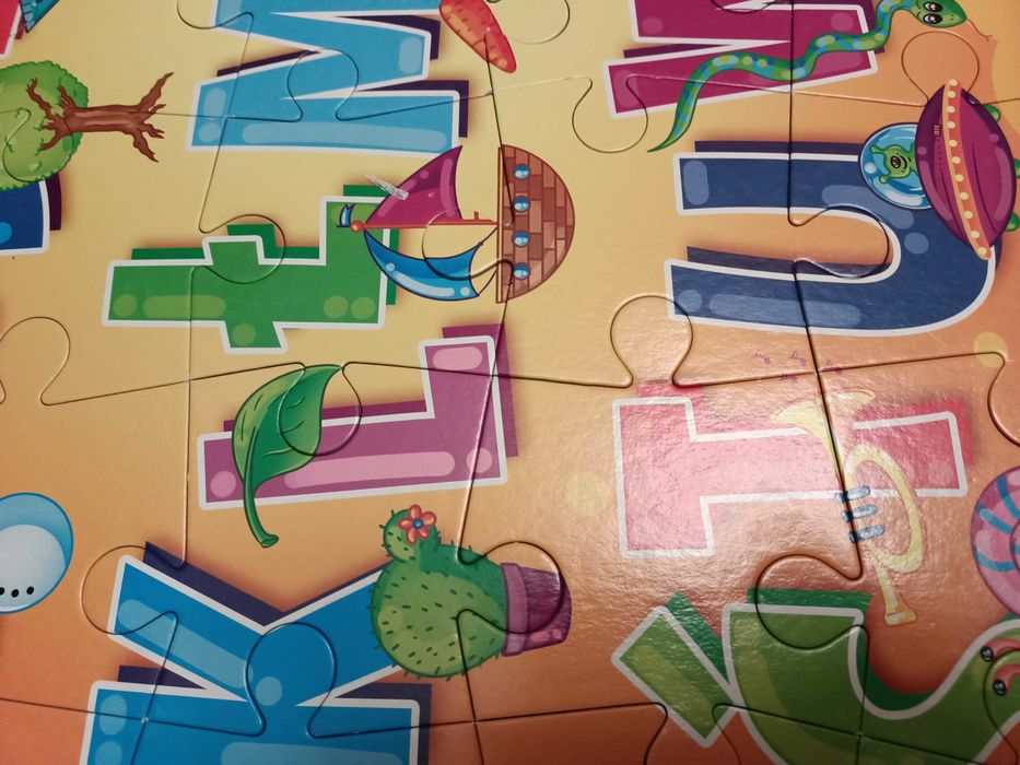 Puzzle alfabet maxi 35 elementów