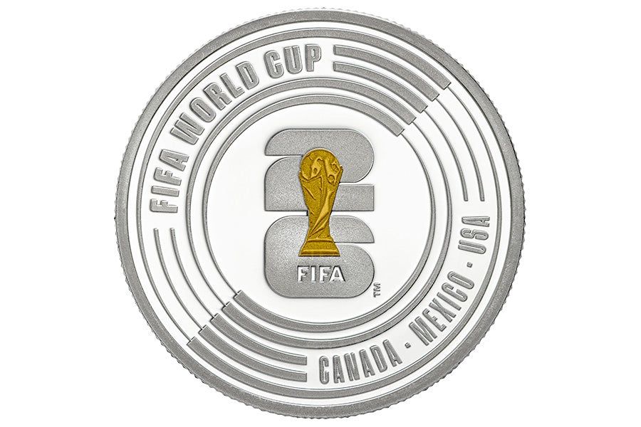 Moeda Prata Mundial FIFA 2026