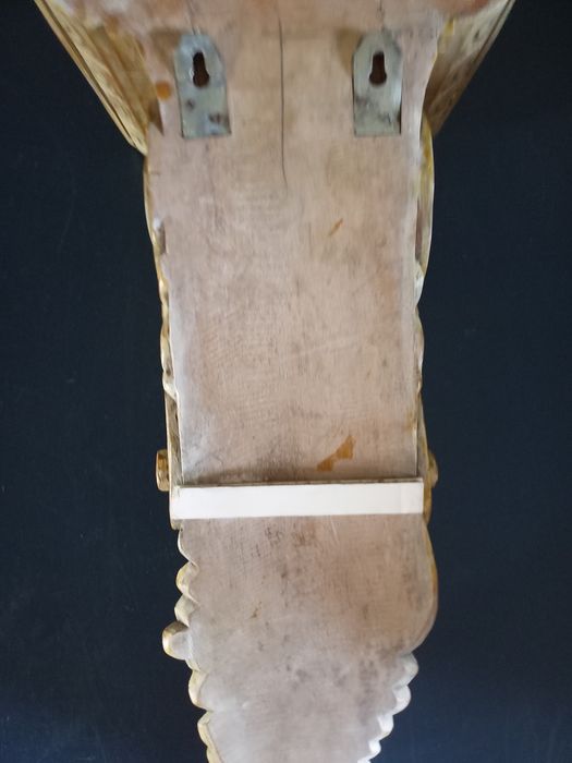 Coluna madeira maciça