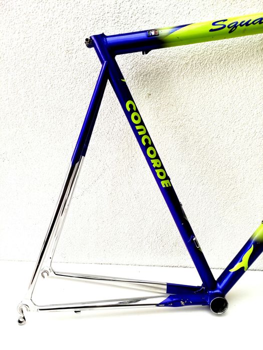Kultowa Rama szosowa Stalowa Concorde Squadra Columbus BRAIN
