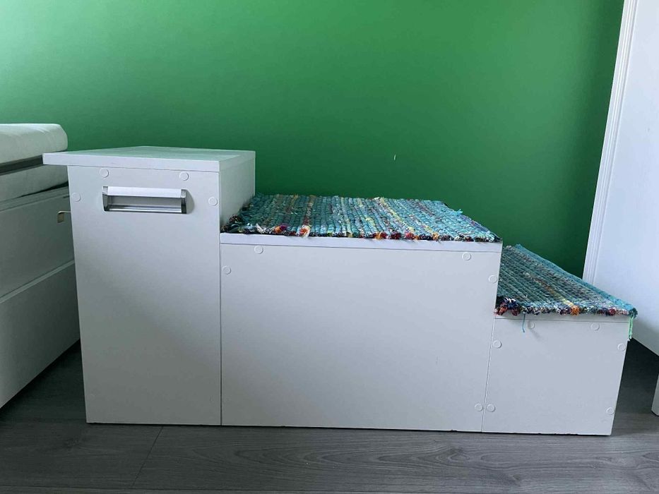 Schodki dla psa do łóżka