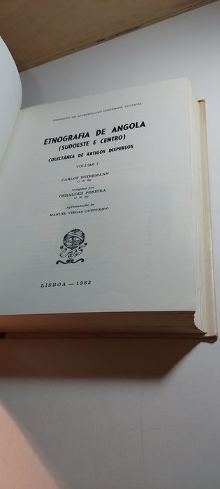 Etnografia de Angola (Sudoeste e Centro) Carlos Estermann (Volume 1)