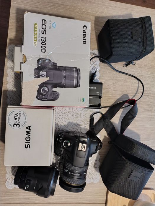 Canon eos 1300d +sigma 10-20