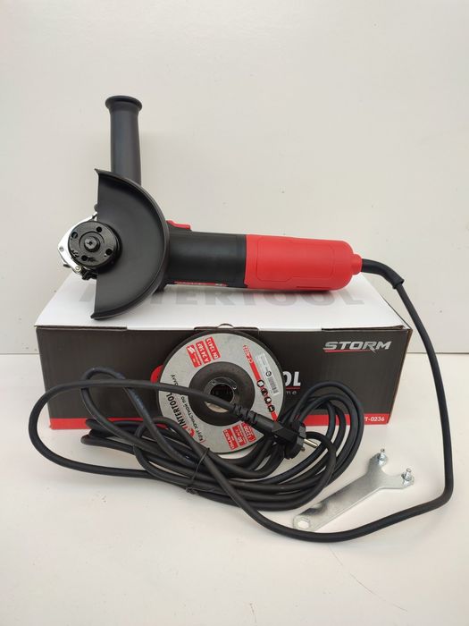 Шлифмашина угловая болгарка 1400 Вт 125 мм  STORM INTERTOOL  WT- 0236