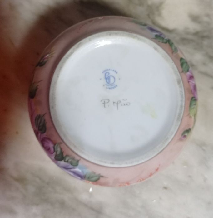 Guarda jóias porcelana portuguesa