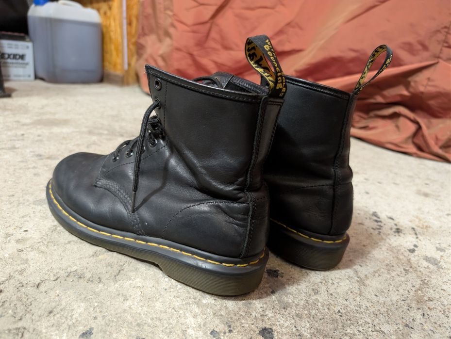Dr. Martens 39 размер черные ботинки / доктор мартинс / мартинсы