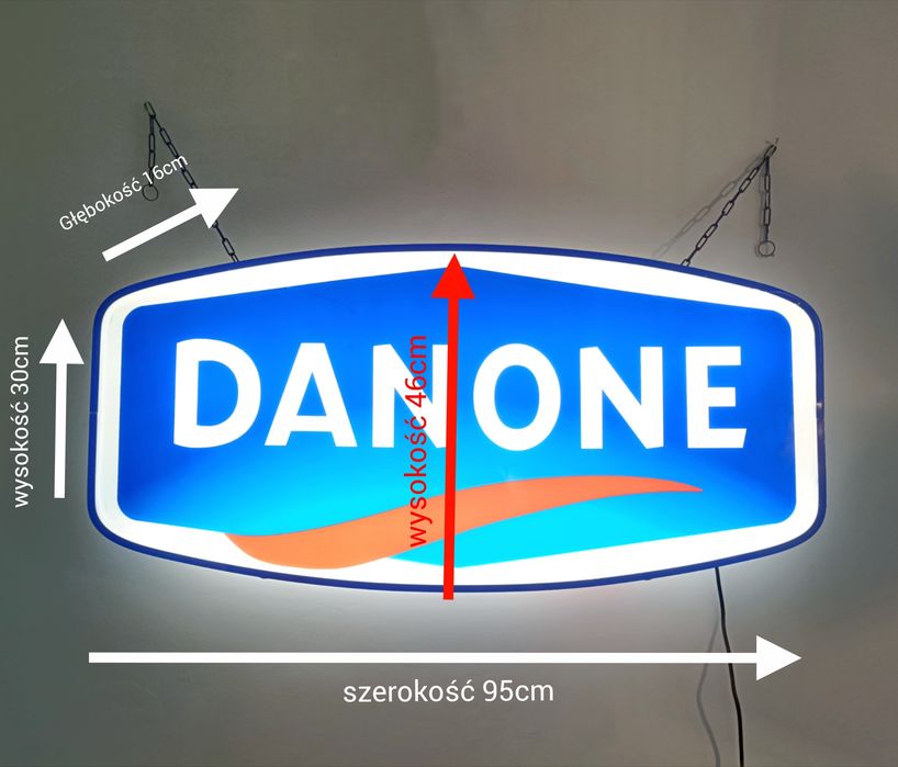 Kaseton Reklamowy Danone