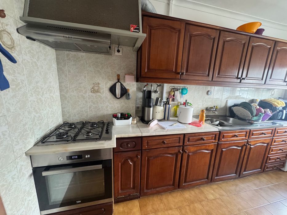 Cozinha Madeira com bancada