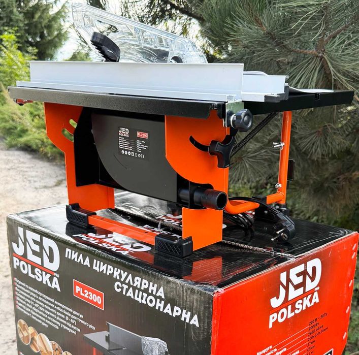 Стаціонарна циркулярна пила Циркулярка 2000W JED POLSKA PL2300 Мідь