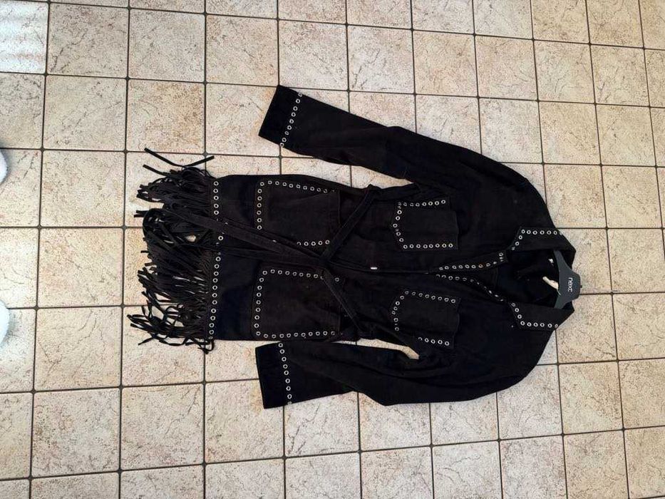 Płaszcz skórzany 100%  SACRED HAWAK