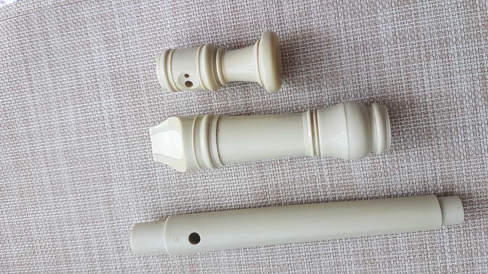 Plastikowy flet prosty Starpak.