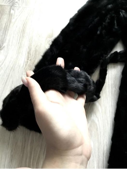 гарна норкова шуба