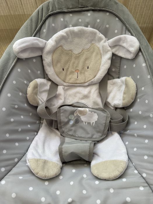 Крісло-шезлонг 2 в 1 Ingenuity Cuddle Lamb