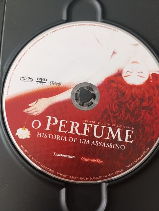 DVD o perfume.  .