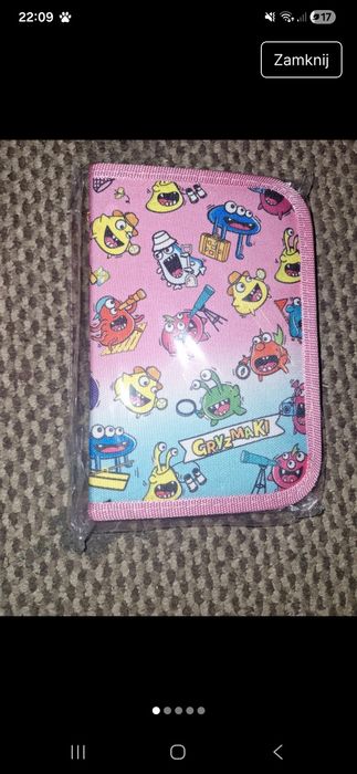 piórnik z wyposażeniem nowy