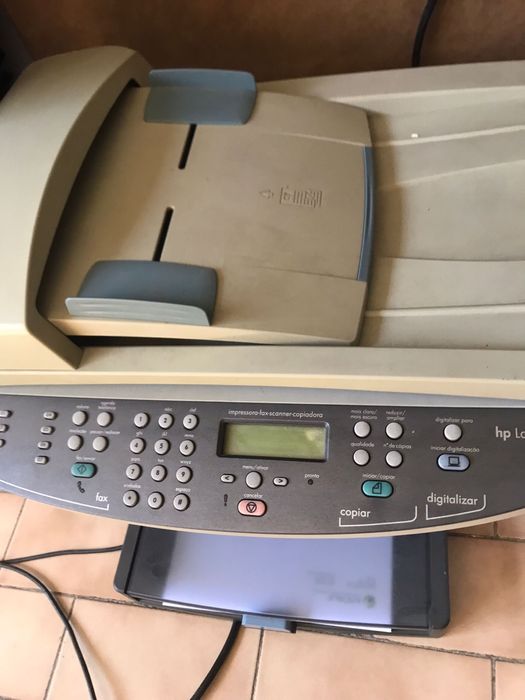 3 Impressoras usadas a funcionar