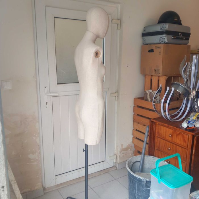Manequim busto para roupa