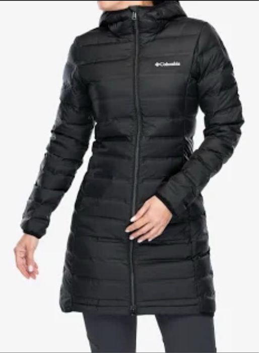 Columbia Lake 22 II Long Hooded Jacket, пухове пальто, розмір S: