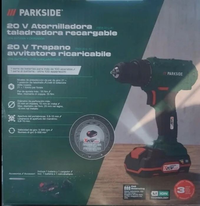 Ferramentas Parkside performance (novo)