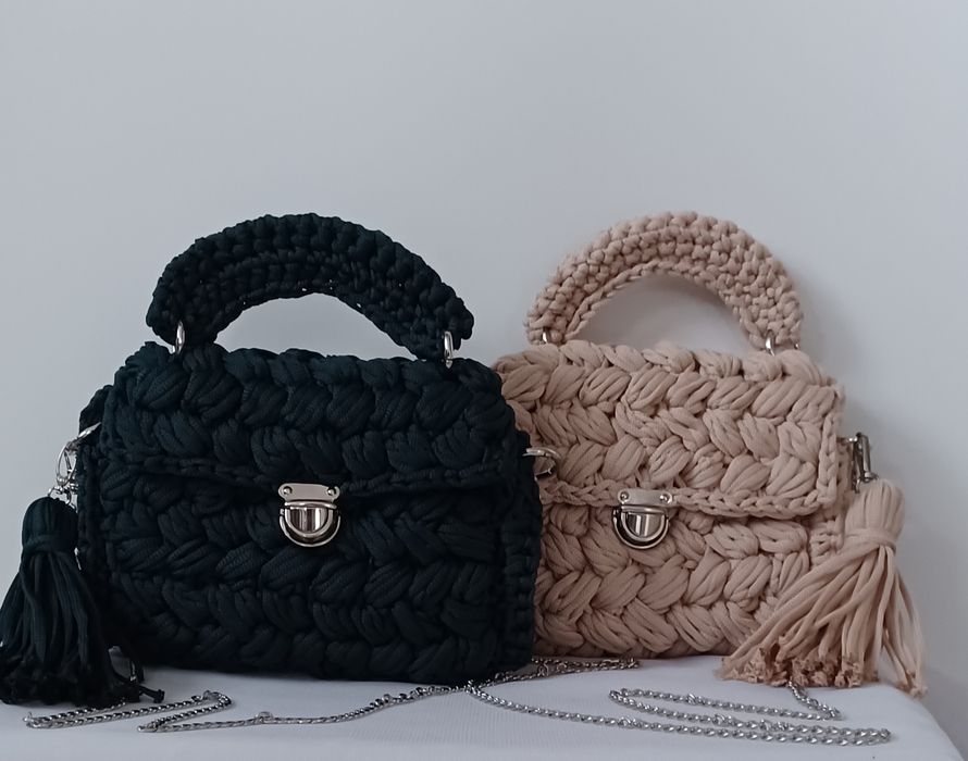 Torebka " Pufka" handmade