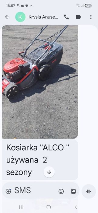 Kosiarka spalinowa do trawy