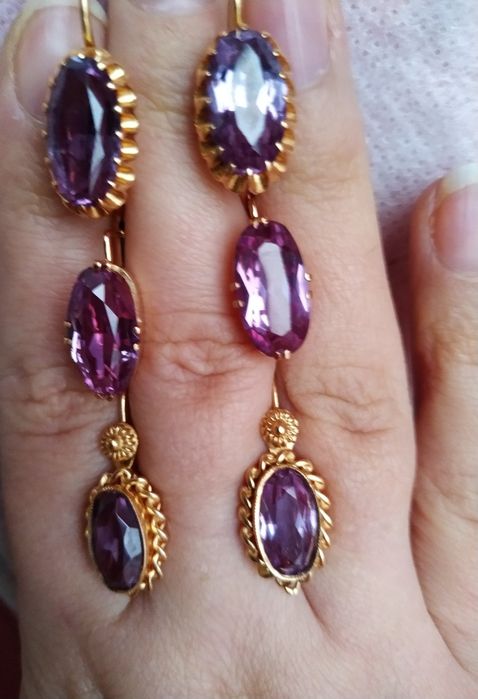 6.05 Золотий маркіз 17.5 з олександритом