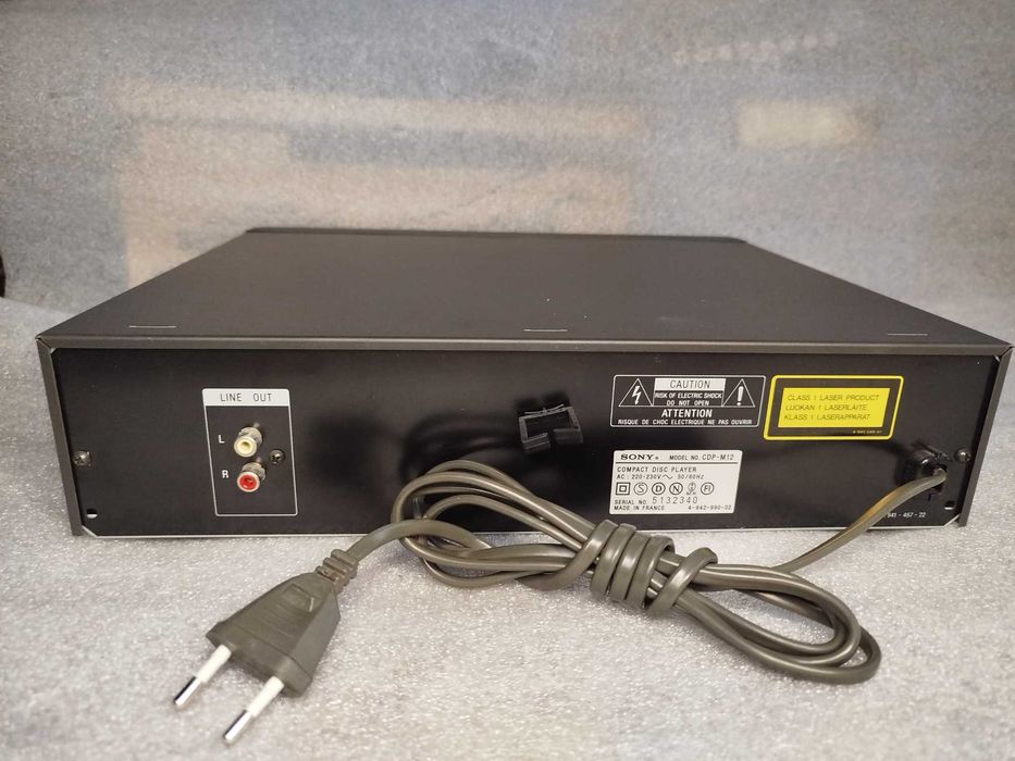 Element wieży SONY odtwarzacz CDP-M12