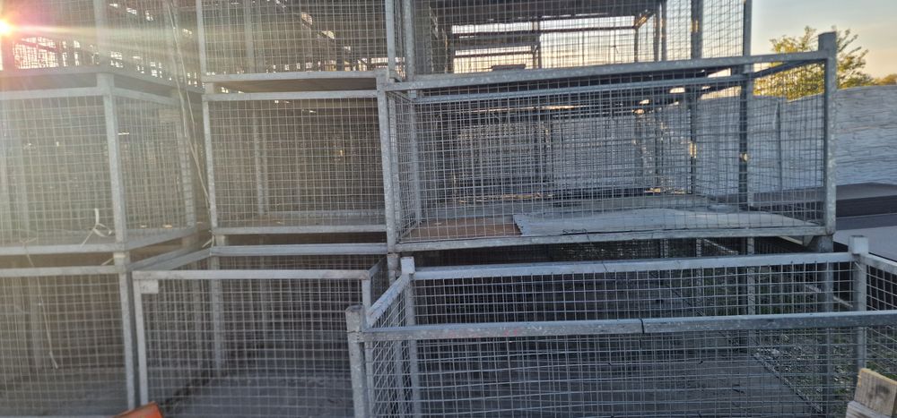 Kosze siatkowe  lekkie xxl pojemniki siatkowe