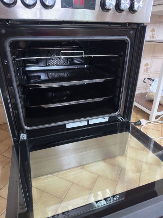 Fogao vitrocerâmica  inox  eletrico